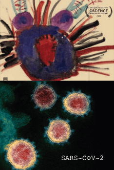 SARS-CoV-2 poster w Cadence laurels