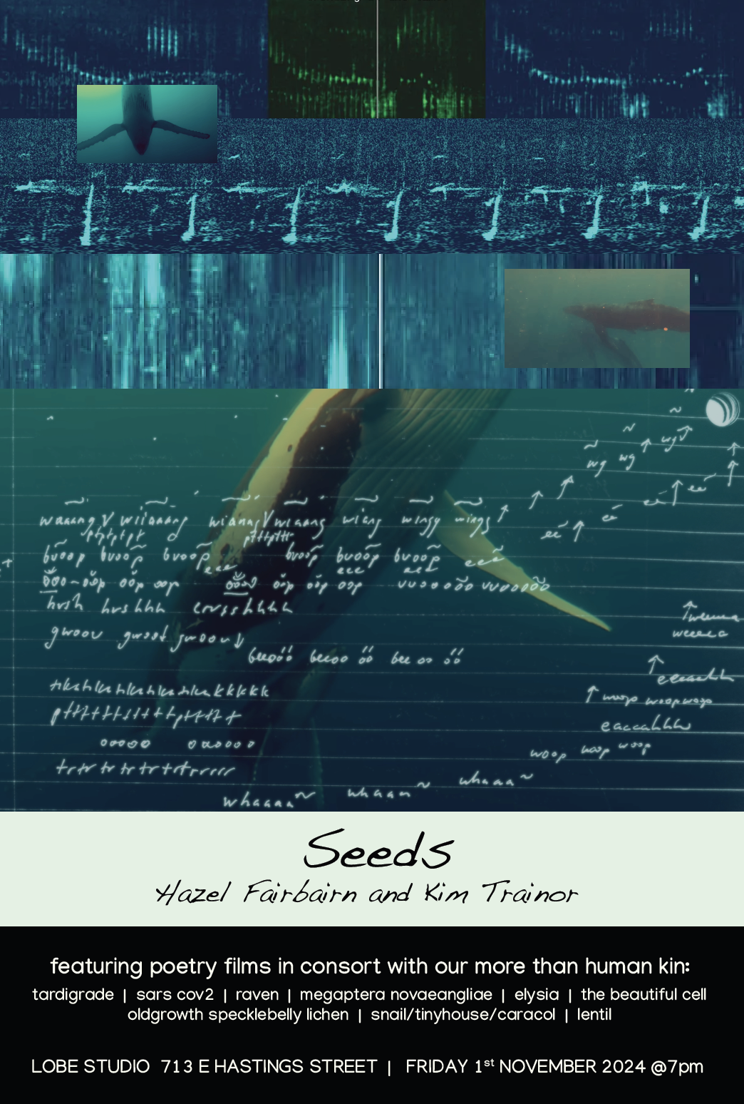 poster for Seeds at LOBE